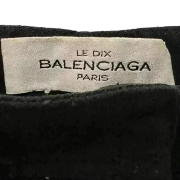 Balenciaga Paris Le Dix Black Jeans - Picture 4 of 10